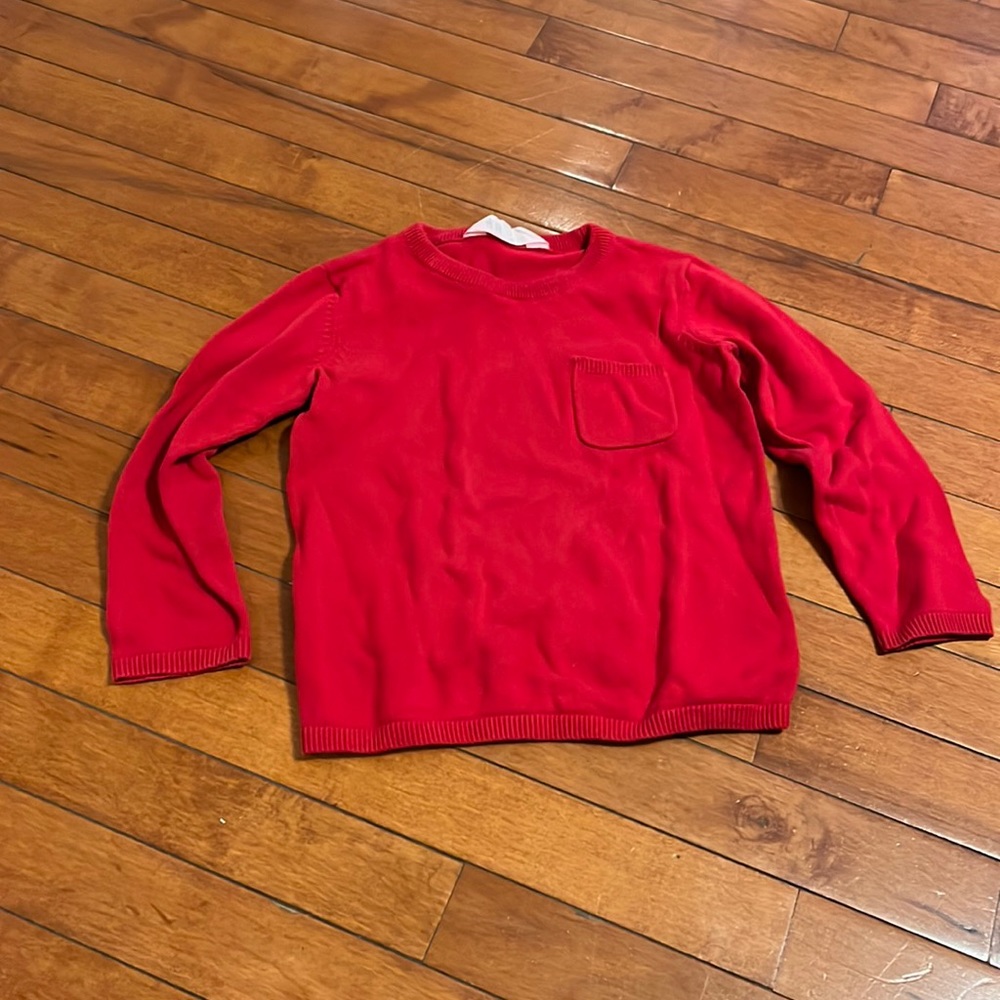 Toddler red sweater